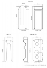 White Side mount pool fence spigot frameless glass spigots stainless steel face mount